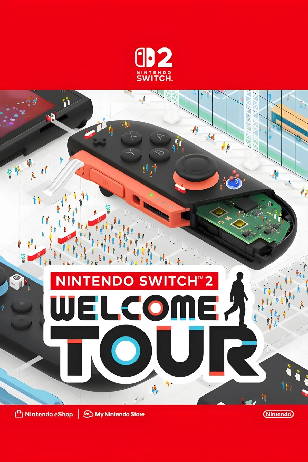 Ảnh bìa phần mềm giới thiệu Nintendo Switch 2 Welcome Tour.