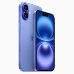 Ảnh render iPhone 16 màu xanh, minh họa cho các dòng iPhone mới sử dụng eSIM