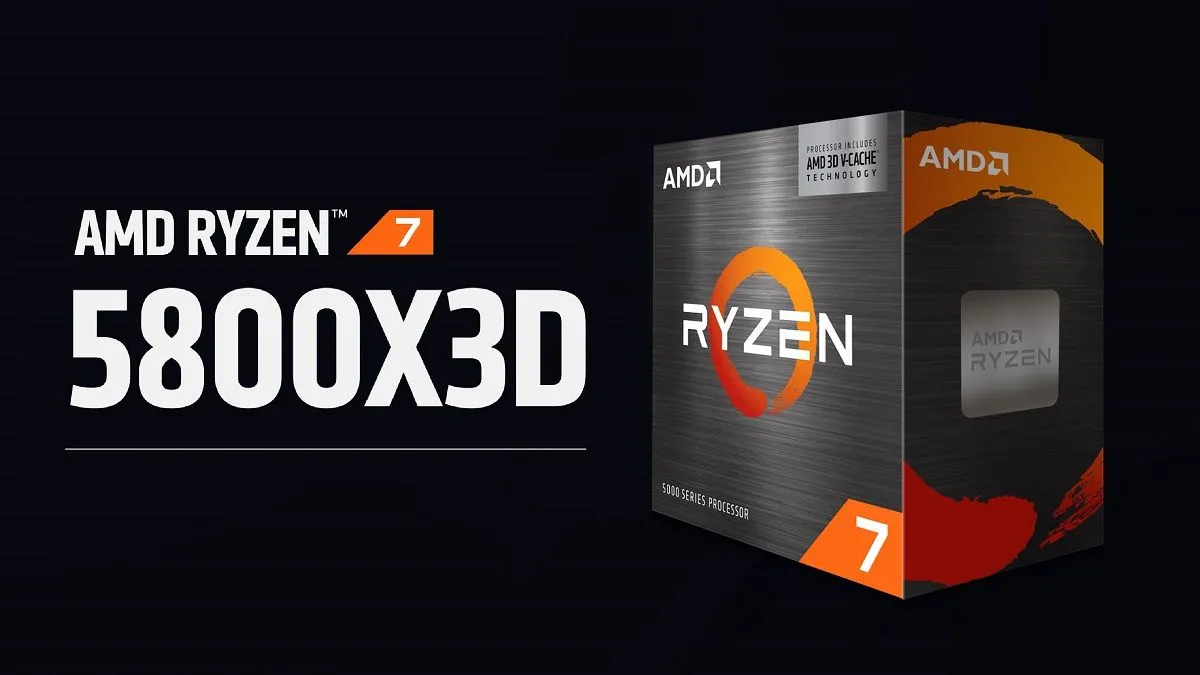 Bộ xử lý AMD Ryzen 7 5800X3D, chip AM4 hiệu năng cao