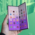 Điện thoại gập Samsung Galaxy Z Fold 6 màu xanh lá cây