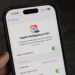 Giao diện tính năng Apple Intelligence trên màn hình iPhone 16 Pro, minh họa cho dự đoán về việc AI của Apple sẽ không có nhiều đột phá tại WWDC 2025