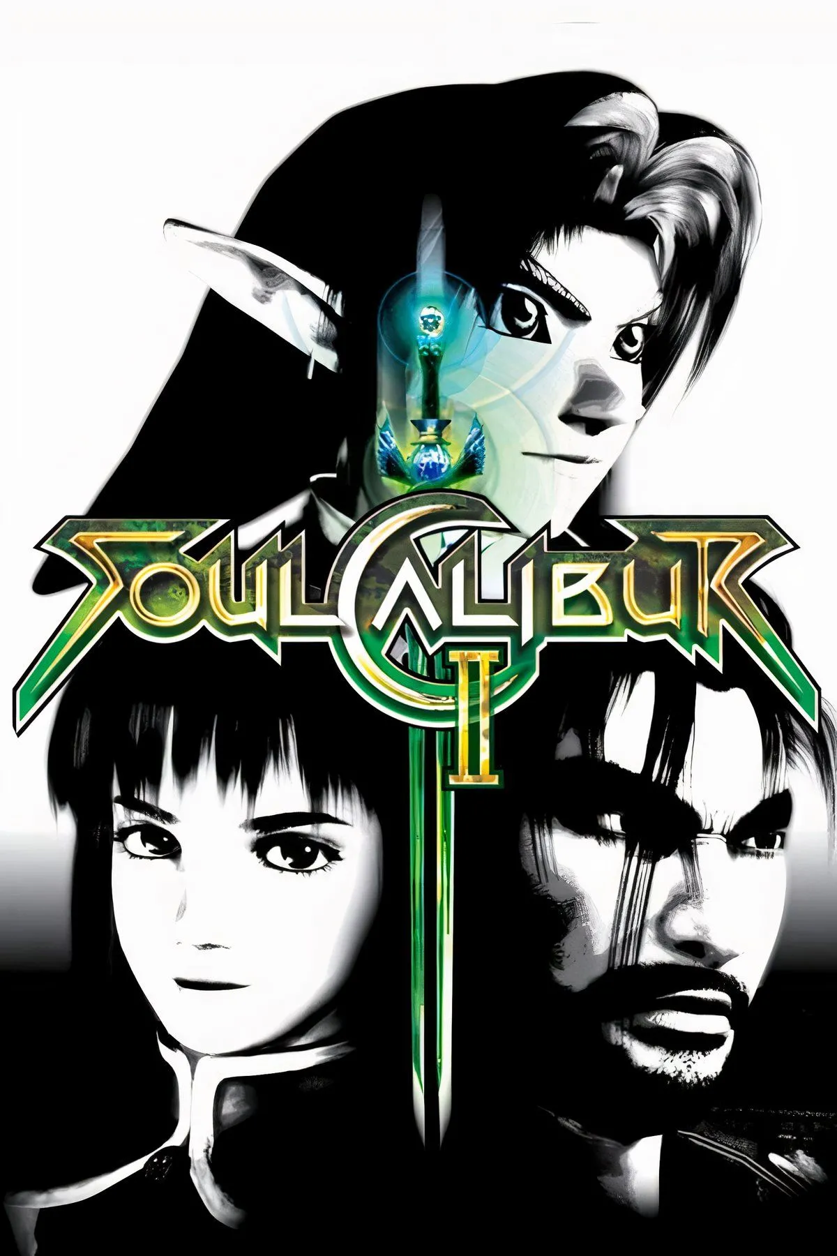 Hình ảnh tổng hợp giới thiệu game đối kháng SoulCalibur II trên dịch vụ GameCube NSO của Switch 2.