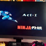 Màn hình hiển thị game platformer kinh điển Ninja Gaiden (1988), đại diện cho thể loại game khó nhằn.