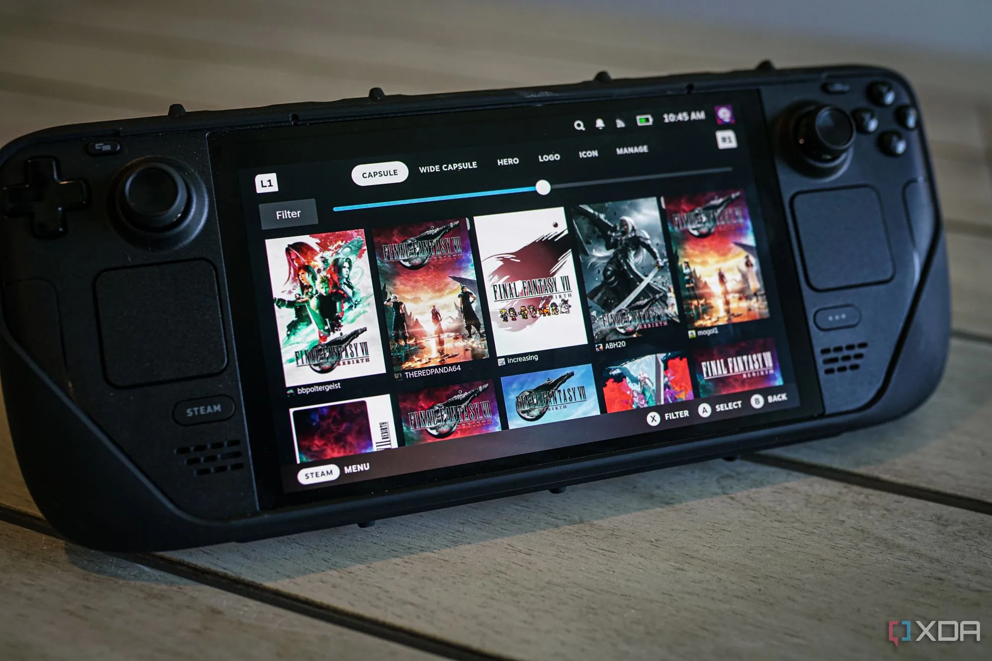 Máy chơi game cầm tay Steam Deck, một ví dụ về sự bùng nổ của PC handheld đòi hỏi nhà phát triển tối ưu cho nhiều cấu hình.