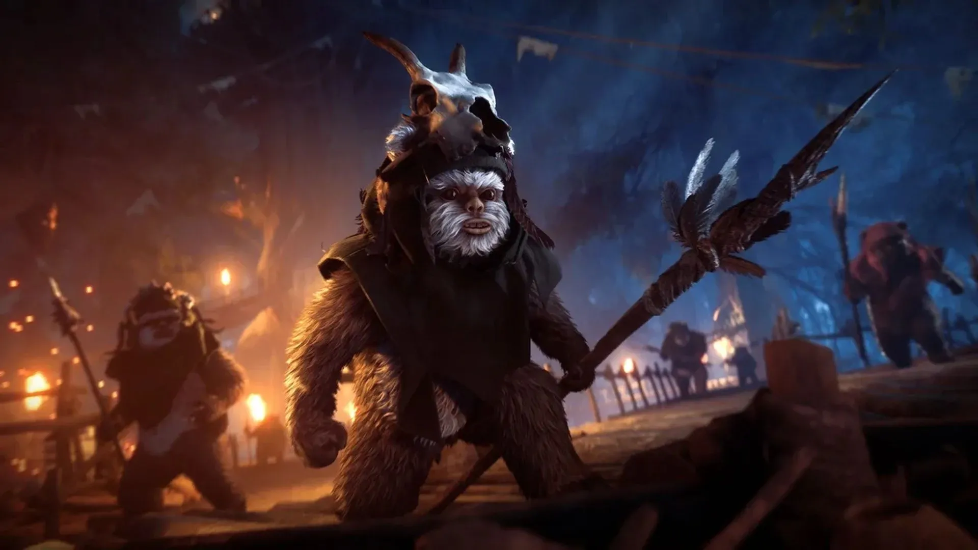 Một cảnh chiến đấu trong Star Wars Battlefront 2, minh chứng cho cộng đồng người chơi vẫn sôi động.