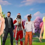 Một số nhân vật nổi tiếng xuất hiện dưới dạng skin trong game Fortnite