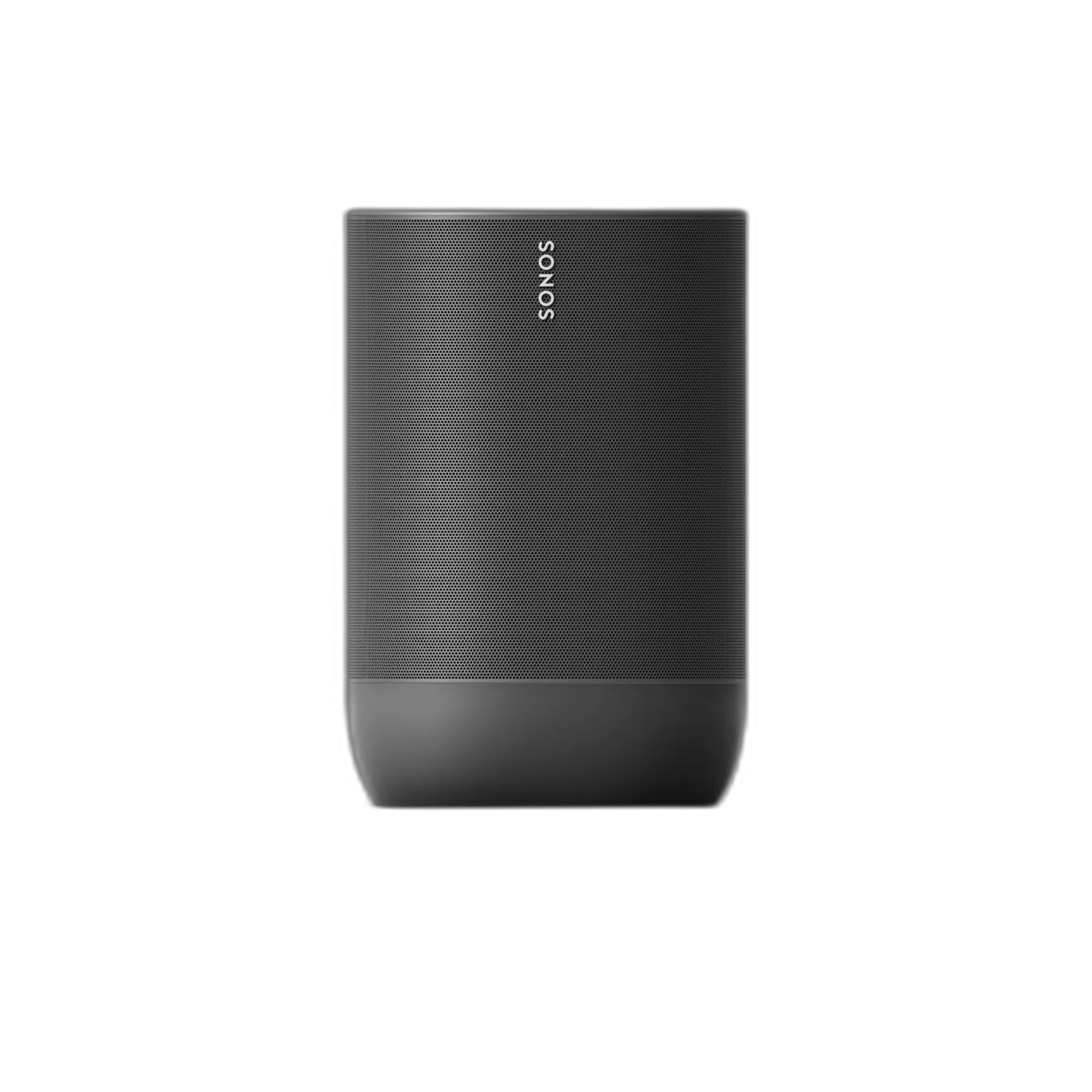 Render loa Sonos Move 2 màu đen trên nền trong suốt