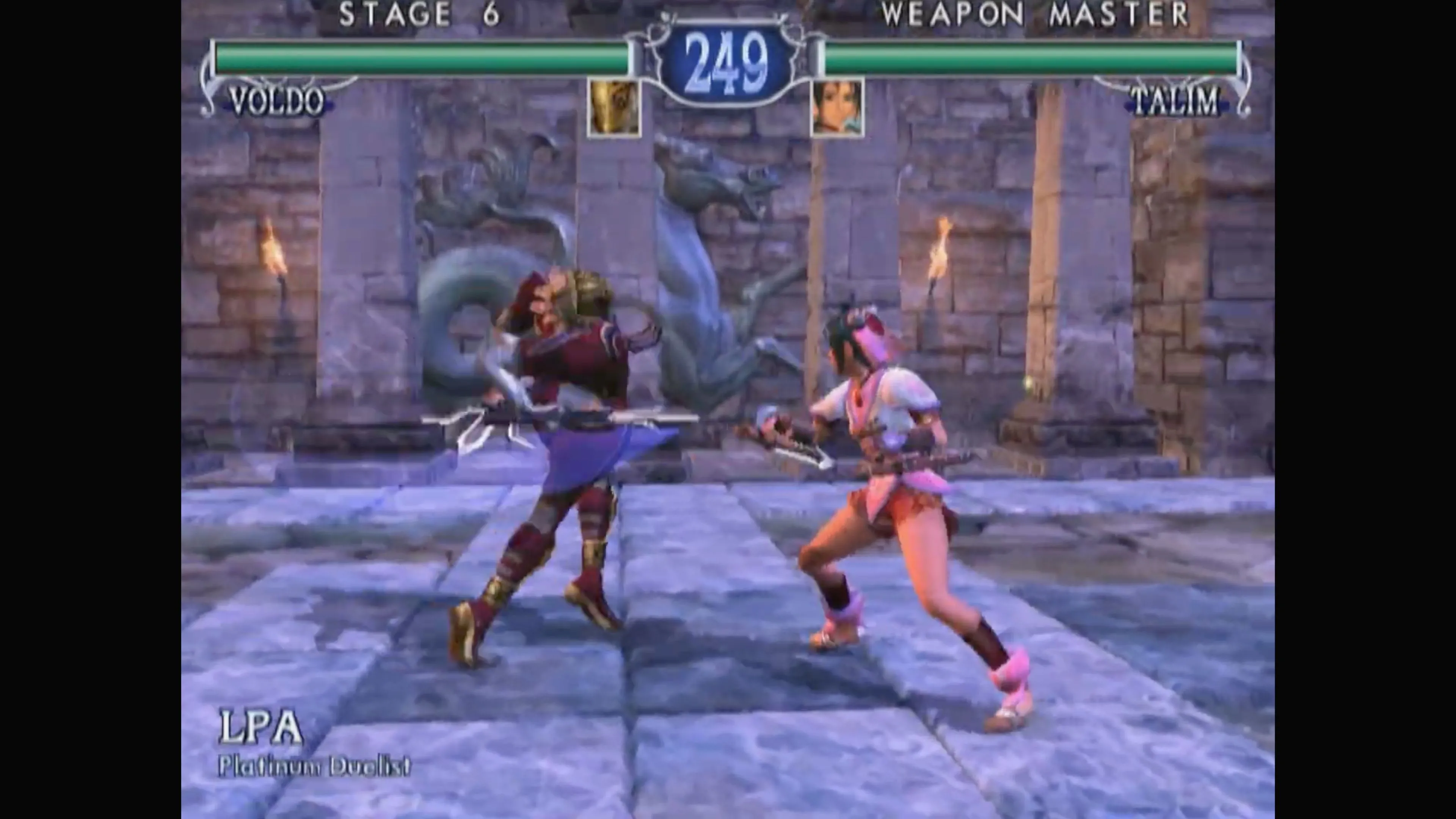 Sàn đấu huyền thoại trong SoulCalibur II.