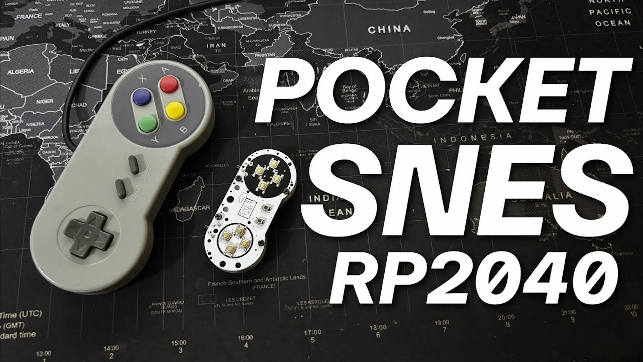 Thiết bị console game tự chế sử dụng Raspberry Pi tích hợp trong tay cầm SNES