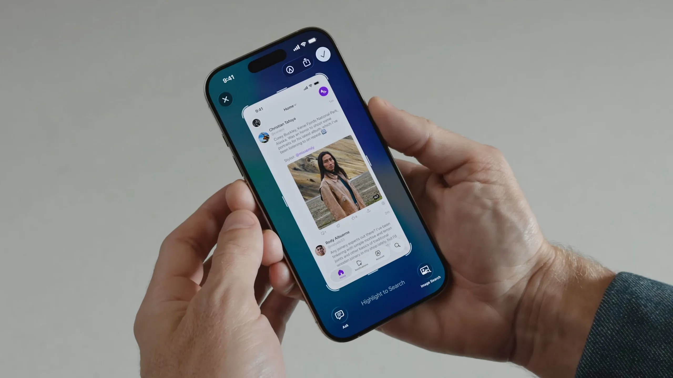 Tìm kiếm nội dung trên màn hình iPhone bằng Visual Intelligence trong iOS 26